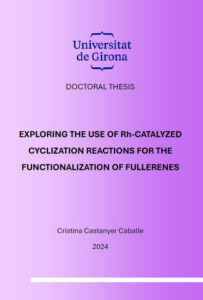 Exploring the use of Rh-catalyzed cyclization reactions for the functionalization of fullerenes