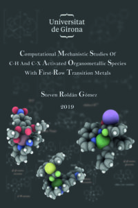 Computational Mechanistic Studies of C-H and C-X Activated Organometallic Species with First-row Transition Metals