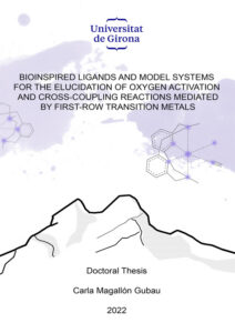 Bioinspired ligands and model systems for the elucidation of oxygen activation and cross-coupling reactions mediated by first-row transition metals
