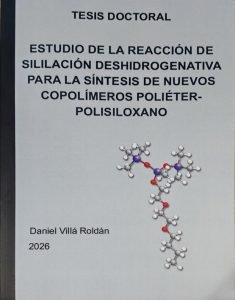 Estudio de la reacción de sililación deshidrogenativa para la síntesis de nuevos copolímeros poliéter-polisiloxano