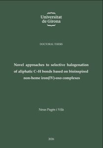Novel approaches to selective halogenation of aliphatic C-H bonds based on bioinspired non-heme iron(IV)-oxo complexes