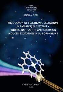 Simulation of electronic excitation in biomedical systems – Photosensitisation and collision induced excitation in Gd-porphyrins